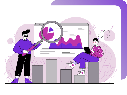 Transparent reporting icon – clear digital marketing performance reports